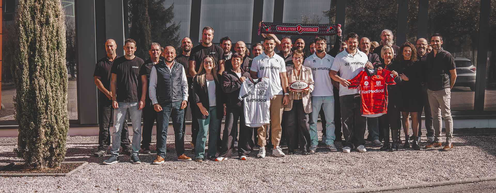 GUIGNARD NOUVEAU PARTENAIRE, NOS JOUEURS EN VISITE